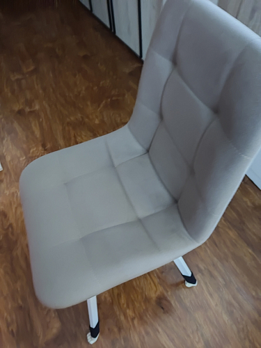 Стул на металлокаркасе Чилли К кирпичный / черный фото покупателя 652