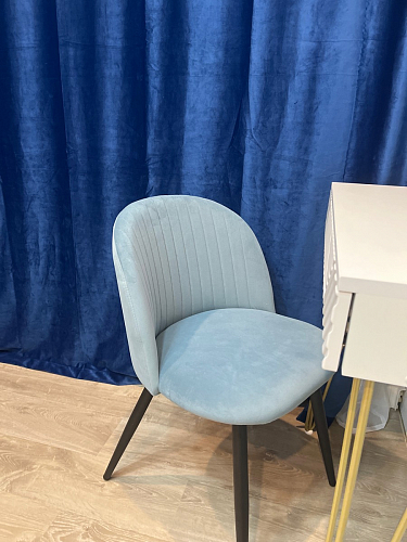 Стул на металлокаркасе Gabi gray / black фото покупателя 413