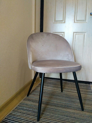 Стул на металлокаркасе Dodo blue фото покупателя 132