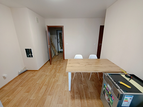 Деревянный стол Лота Лофт 140х80 черный матовый / бетон светлый фото покупателя 518