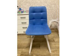 Стул на металлокаркасе Чилли светло-серый / черный фото покупателя 578