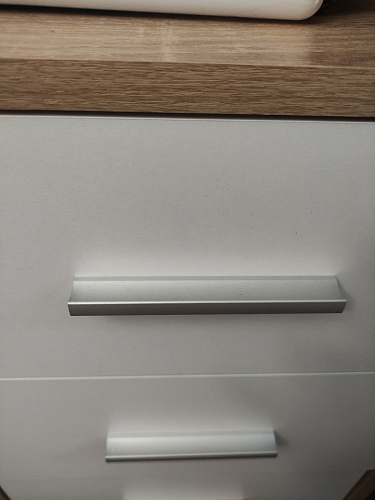 Компьютерный стол КСТ-16 левый дуб сонома / белый фото покупателя 122