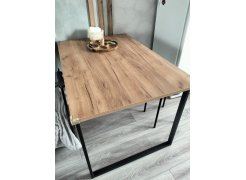 Стол Лота Лофт 140 25 мм черный матовый / бетон фото покупателя 987