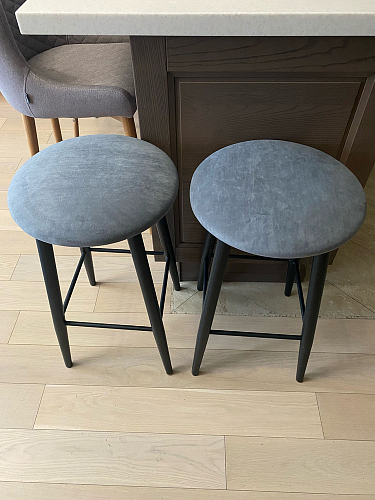 Полубарный стул Гангток катания блэк / черный матовый фото покупателя 7