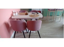 Стул на металлокаркасе Gabi gray / black фото покупателя 746