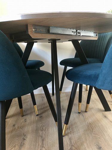 Стул на металлокаркасе Gabi-1 wine red / black фото покупателя 863