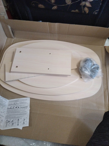 Журнальный столик Лидер дуб сонома фото покупателя 15