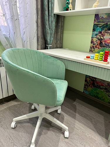 Компьютерное кресло Тибо сиреневый фото покупателя 89