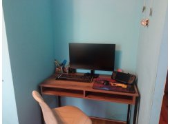 Письменный стол Леон Лофт бетон / черный матовый фото покупателя 67