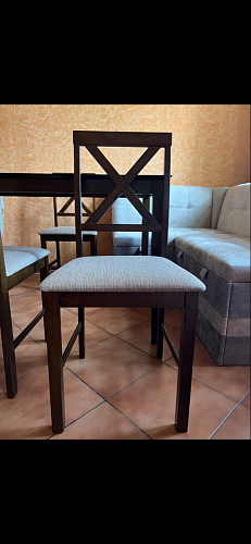 Обеденный комплект Hudson (Хадсон) espresso фото покупателя 19