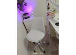 Компьютерное кресло Kolin с подушкой clear / white фото покупателя 319