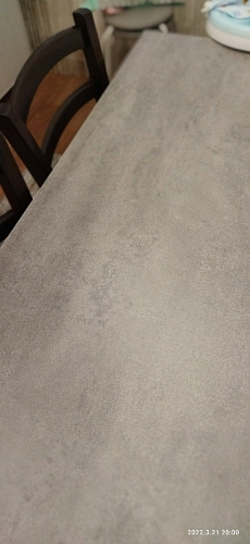 Деревянный стол Лота Лофт 120х75 белый матовый / дуб крафт золотой фото покупателя 237