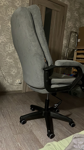 Компьютерное кресло Comfort lux серый фото покупателя 36