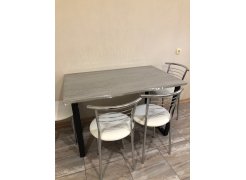 Стол Лота Лофт 140 25 мм юта / белый матовый фото покупателя 759