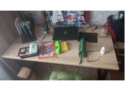 Стол Лота Лофт 140 25 мм юта / белый матовый фото покупателя 624