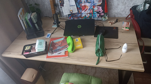 Деревянный стол Лота Лофт 120х75 белый матовый / дуб крафт золотой фото покупателя 624