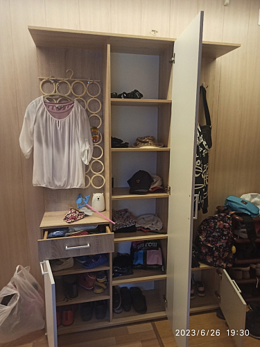 Готовая прихожая Пети дуб сонома / белый фото покупателя 70