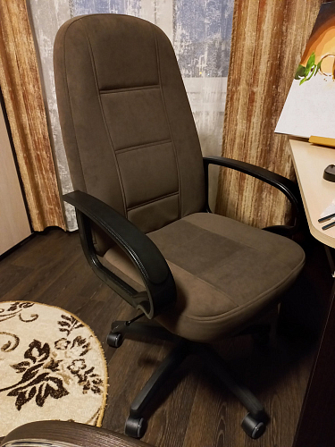 Компьютерное кресло СН747 серое фото покупателя 6