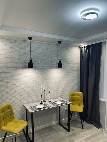 Стул на металлокаркасе Чилли светло-серый / белый каркас фото покупателя 316