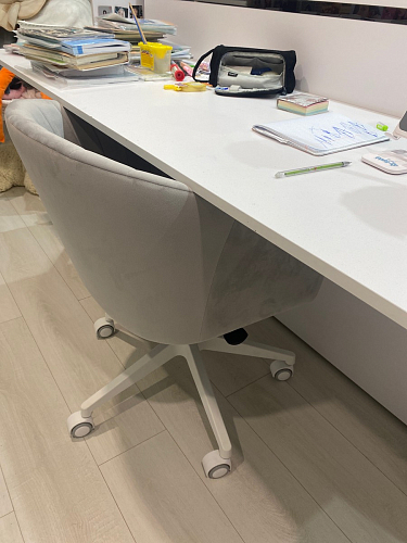 Компьютерное кресло Тибо 01 светло-коричневый / черный фото покупателя 159