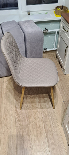 Стул на металлокаркасе Capri blue / white фото покупателя 61