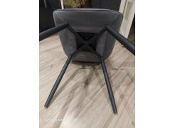 Стул на металлокаркасе Вейв П темно-серый / черный фото покупателя 299