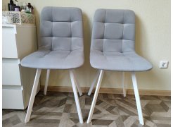 Стул на металлокаркасе Чилли горчичный / белый фото покупателя 446