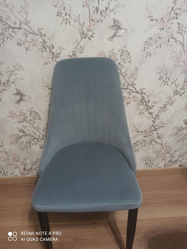 Стул на металлокаркасе Kora gray / black фото покупателя 82