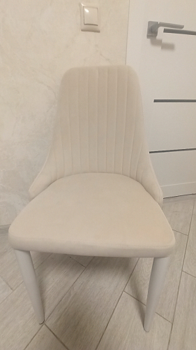 Стул на металлокаркасе Kora green / black фото покупателя 150