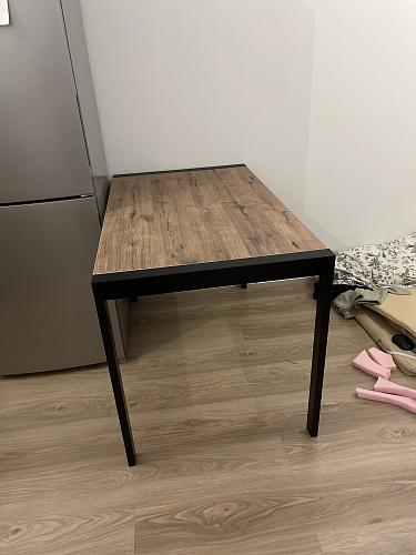 Стол Центавр бетон / графит фото покупателя 72