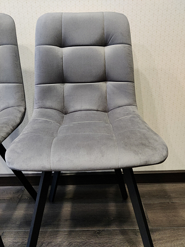 Стул Чилли 2 темно-серый  / черный фото покупателя 725