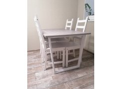 Стол Лота Лофт 140 25 мм юта / белый матовый фото покупателя 84