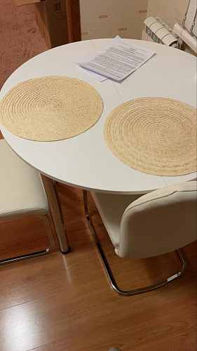 Стул Basit light grey fabric фото покупателя 13