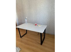 Стол Лота Лофт 120 25 мм сабия / черный матовый фото покупателя 864