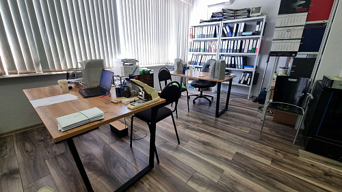 Стол Лота Лофт 140 25 мм черный матовый / бетон фото покупателя 1014