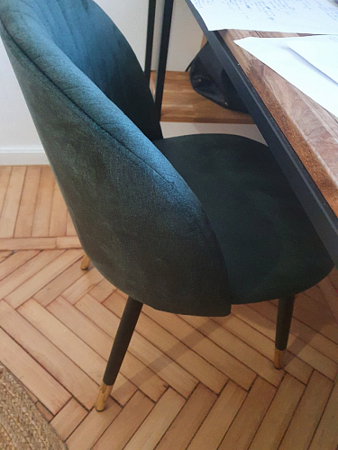 Стул на металлокаркасе Gabi 1 gray фото покупателя 52