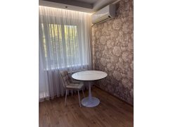 Стол Тулип 90х73 дуб вотан / белый фото покупателя 95