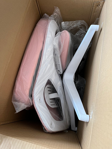 Компьютерное кресло Konfi pink / white фото покупателя 282