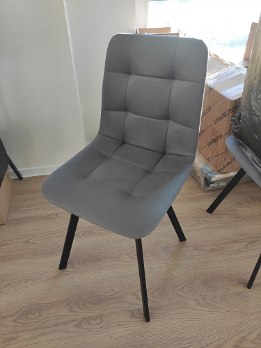 Стул на металлокаркасе Чилли бирюзовый / белый фото покупателя 1336