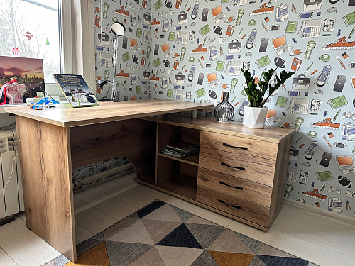 Компьютерный стол КСТ-109Л венге фото покупателя 51