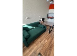 Стол Лота Лофт 120 25 мм дуб делано темный / черный матовый фото покупателя 756