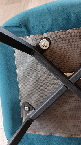 Стул на металлокаркасе Чилли бежевый / белый каркас фото покупателя 1237