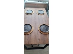 Стол Лота Лофт 140 25 мм юта / белый матовый фото покупателя 768