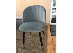 Стул на металлокаркасе Gabi blue / black фото покупателя 481