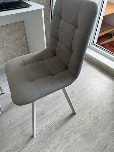 Комплект стульев Чилли 4 шт темно-серый / черный фото покупателя 352