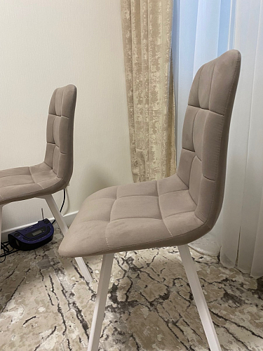 Стул на металлокаркасе Чилли зеленый / белый каркас фото покупателя 327