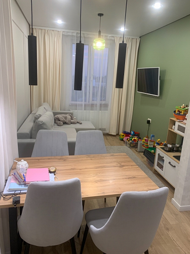 Деревянный стол Лота Лофт 120x75 дуб крафт табачный / черный матовый фото покупателя 314