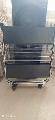 Столик сервировочный SC-5119 складной черный фото покупателя 49