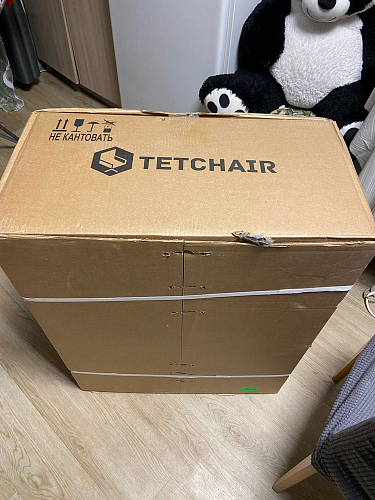 Компьютерное кресло Driver/Драйвер кожзам черный / ткань черный фото покупателя 130