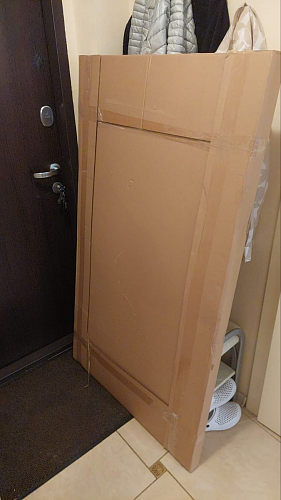 Письменный стол СПм-25 правый белый  - Уцененный экземпляр фото покупателя 83